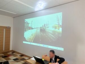 ドライブレコーターを使用した指導教育