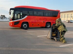 バスジャック等対策講習